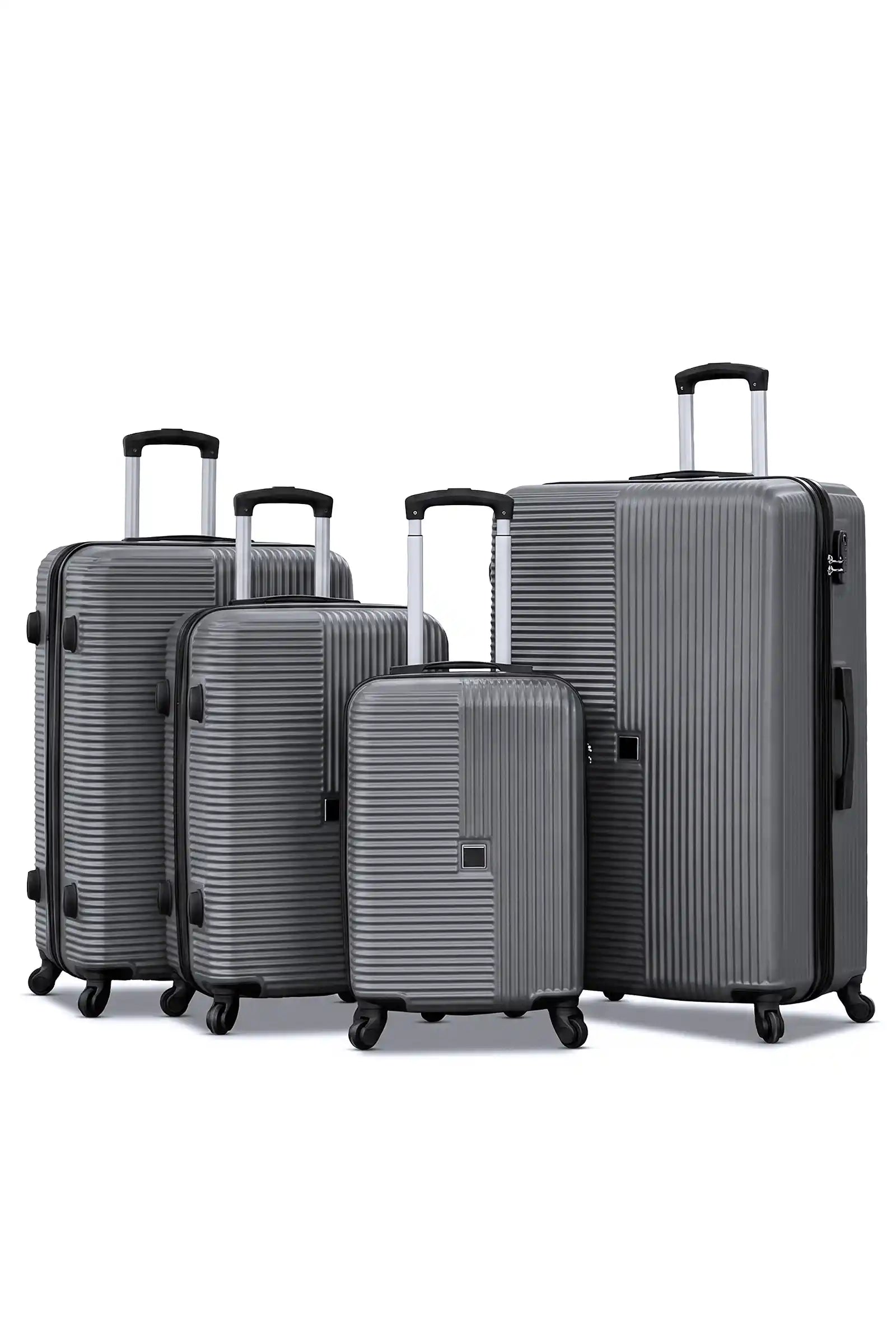 Horizo Vertic ABS Lightweight Luggage Bags with Smooth Spinner Wheels | 20, 24, 28, 32 Inches