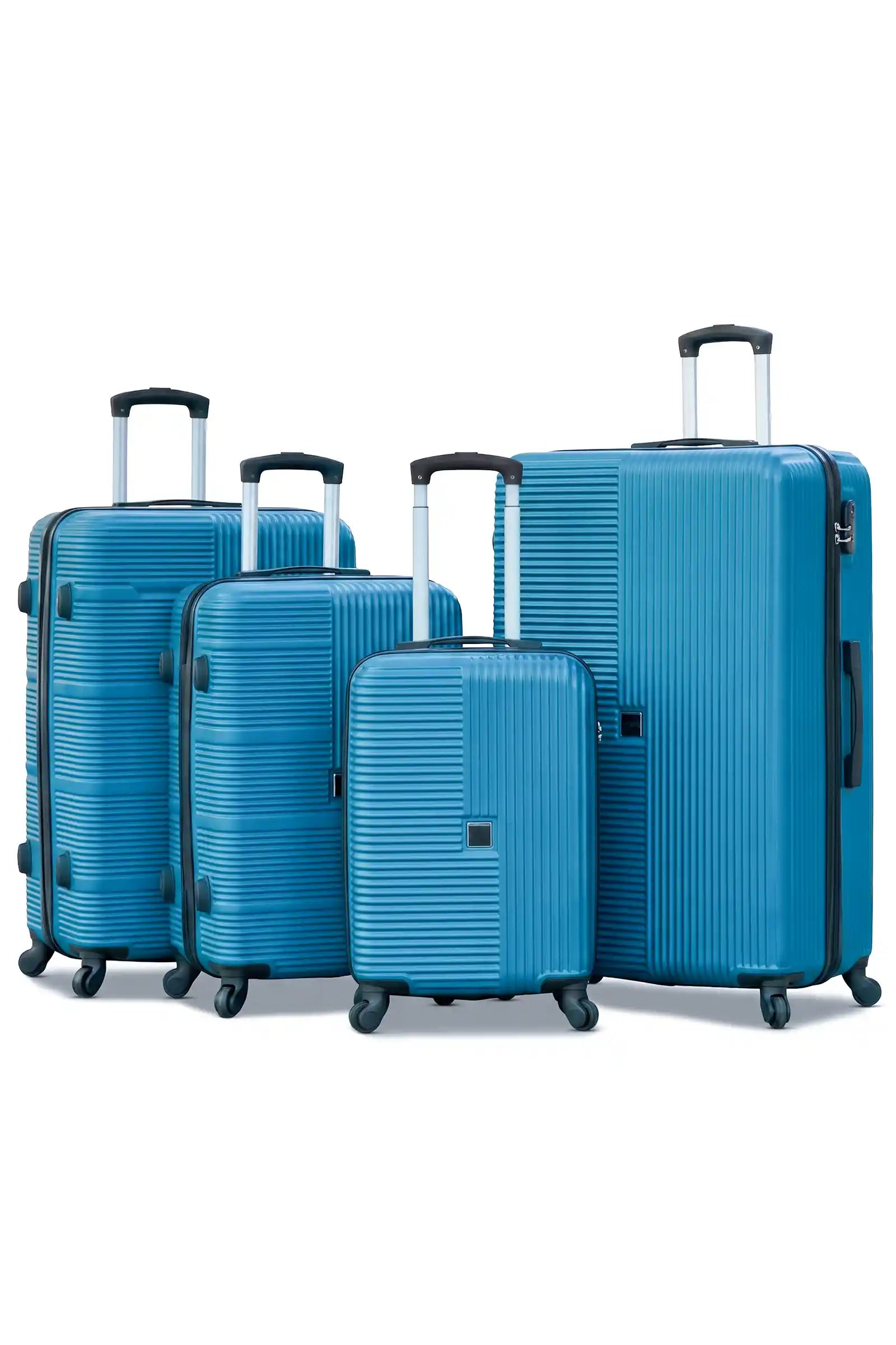 Horizo Vertic ABS Lightweight Luggage Bags with Smooth Spinner Wheels | 20, 24, 28, 32 Inches