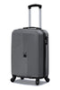 20 Inch Horizo Vertic ABS Lightweight Luggage Bag with Smooth Spinner Wheels