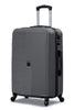 24 Inch Horizo Vertic ABS Lightweight Luggage Bag with Smooth Spinner Wheels