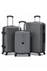 Horizo Vertic ABS Lightweight 4 Pcs (20/24/28/32 Inch) Set Luggage Bags with Smooth Spinner Wheels