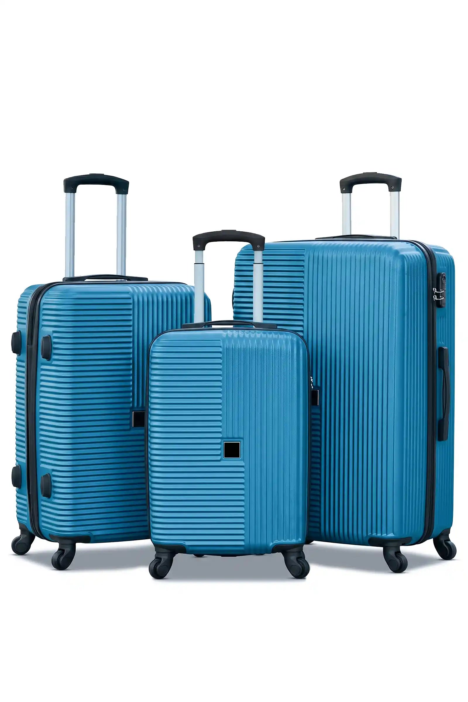 Horizo Vertic ABS Lightweight Luggage Bags with Smooth Spinner Wheels | 20, 24, 28, 32 Inches