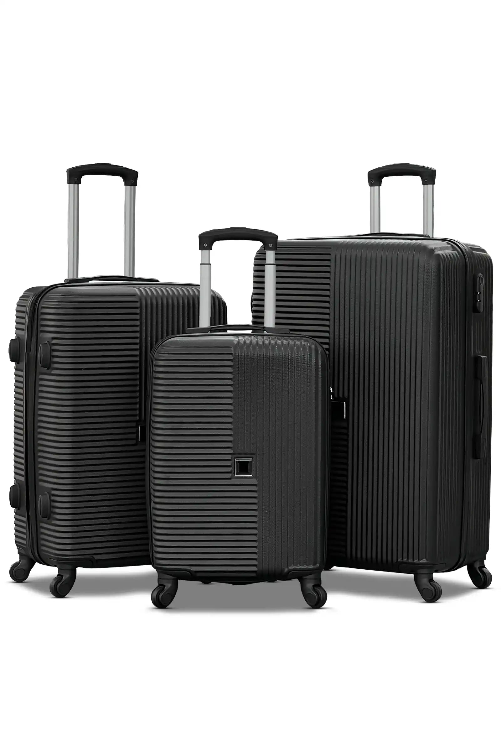 Horizo Vertic ABS Lightweight Luggage Bags with Smooth Spinner Wheels | 20, 24, 28, 32 Inches