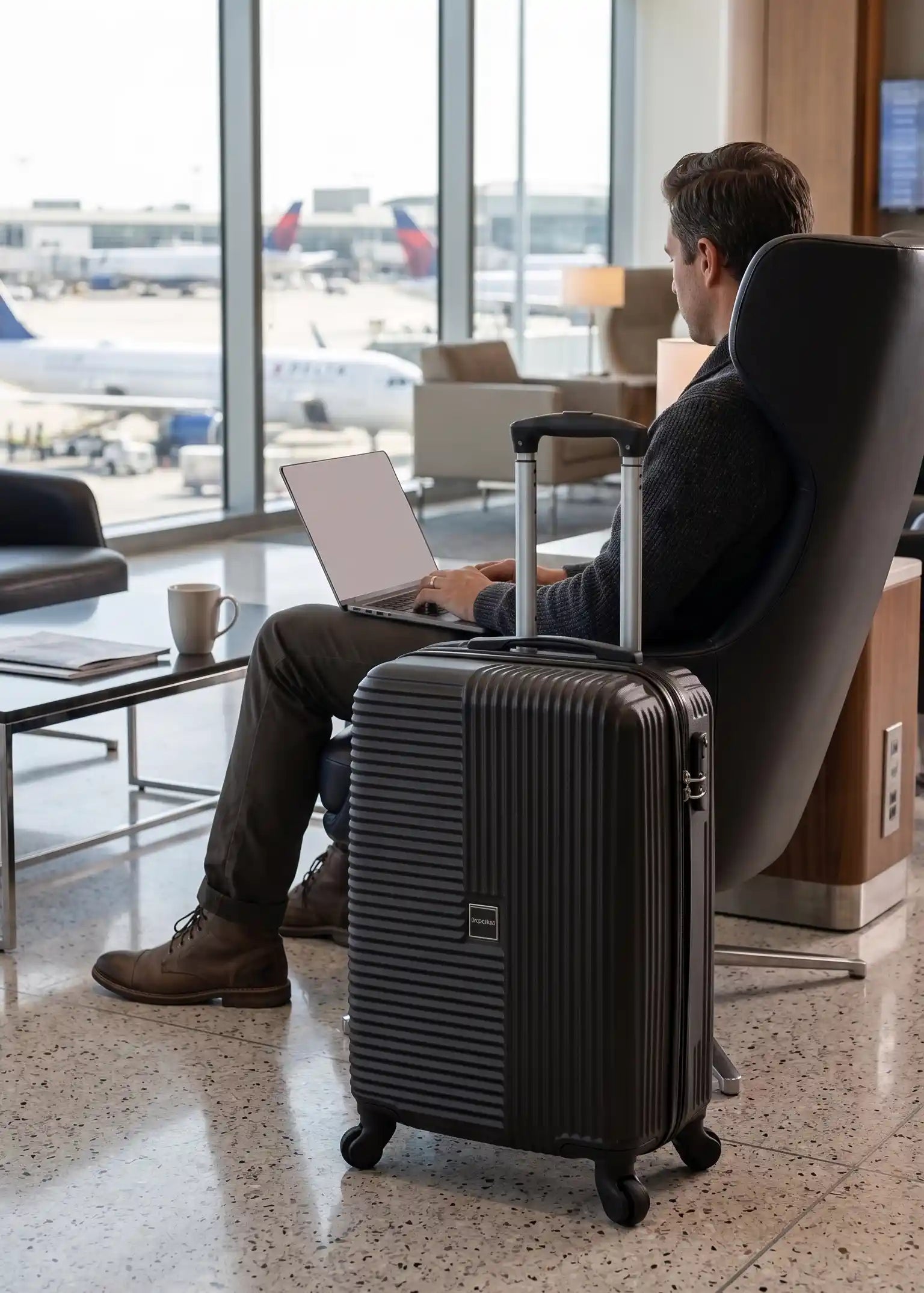Horizo Vertic ABS Lightweight Luggage Bags with Smooth Spinner Wheels | 20, 24, 28, 32 Inches