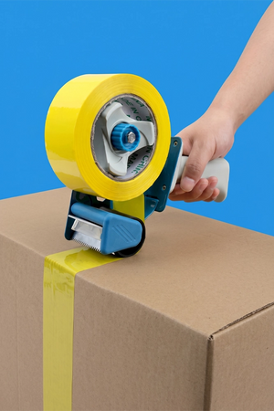 Handy Packing Tape Dispenser | Tape Cutter Package with Roller