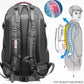 Multi Functional Waterproof Hiking Backpack | Rucksack Outdoor Travel Lightweight Daypack Zaappy