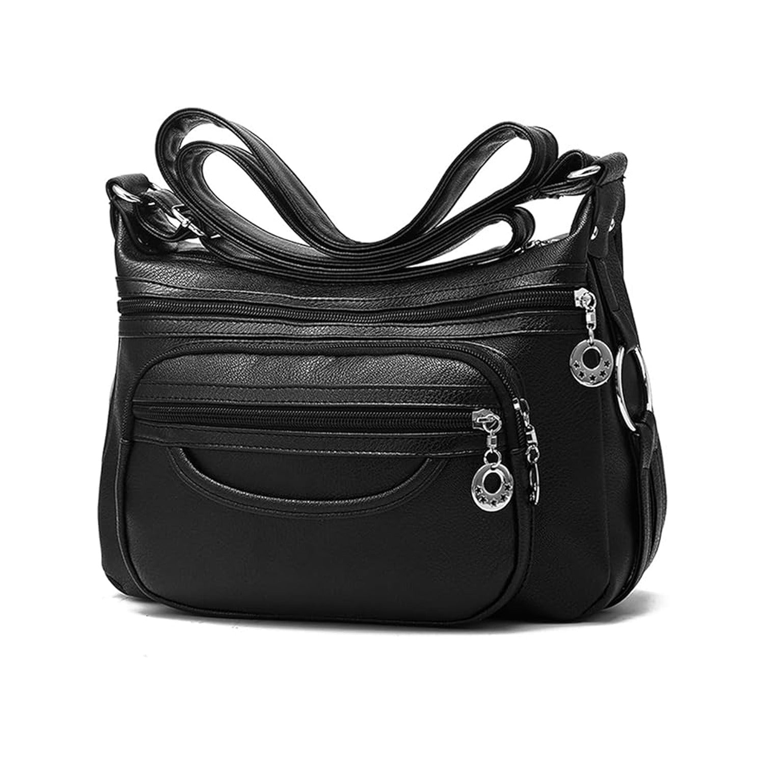 Multi Pockets Hobo Crossbody Bag For Women | Casual Waterproof Messenger Bag