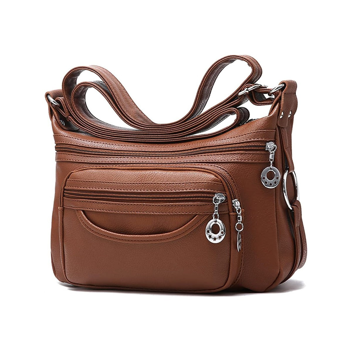 Multi Pockets Hobo Crossbody Bag For Women | Casual Waterproof Messenger Bag