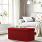 Home Organization Sofa cum Stool | Ottoman Fabric and Durable Sofa | 76x38x38 Cm