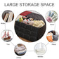 Home Organization Sofa cum Stool | Ottoman Fabric and Durable Sofa | 76x38x38 Cm