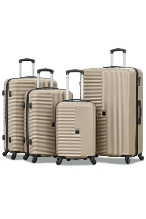 Horizo Vertic ABS Lightweight Luggage Bags with Smooth Spinner Wheels | 20, 24, 28, 32 Inches