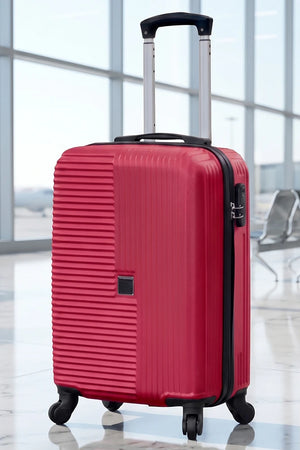 20 Inch Horizo Vertic ABS Lightweight Luggage Bag with Smooth Spinner Wheels