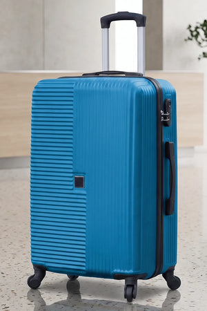 24 Inch Horizo Vertic ABS Lightweight Luggage Bag with Smooth Spinner Wheels