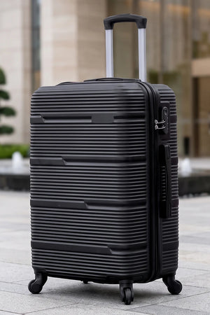 24 Inch Horizon Line ABS Lightweight Luggage Bag with Smooth Spinner Wheels