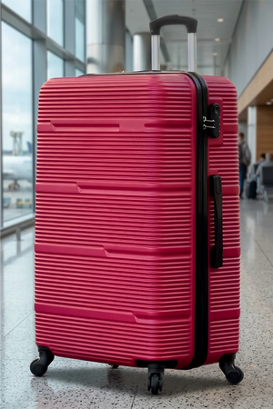 28 Inch Horizon Line ABS Lightweight Luggage Bag with Smooth Spinner Wheels
