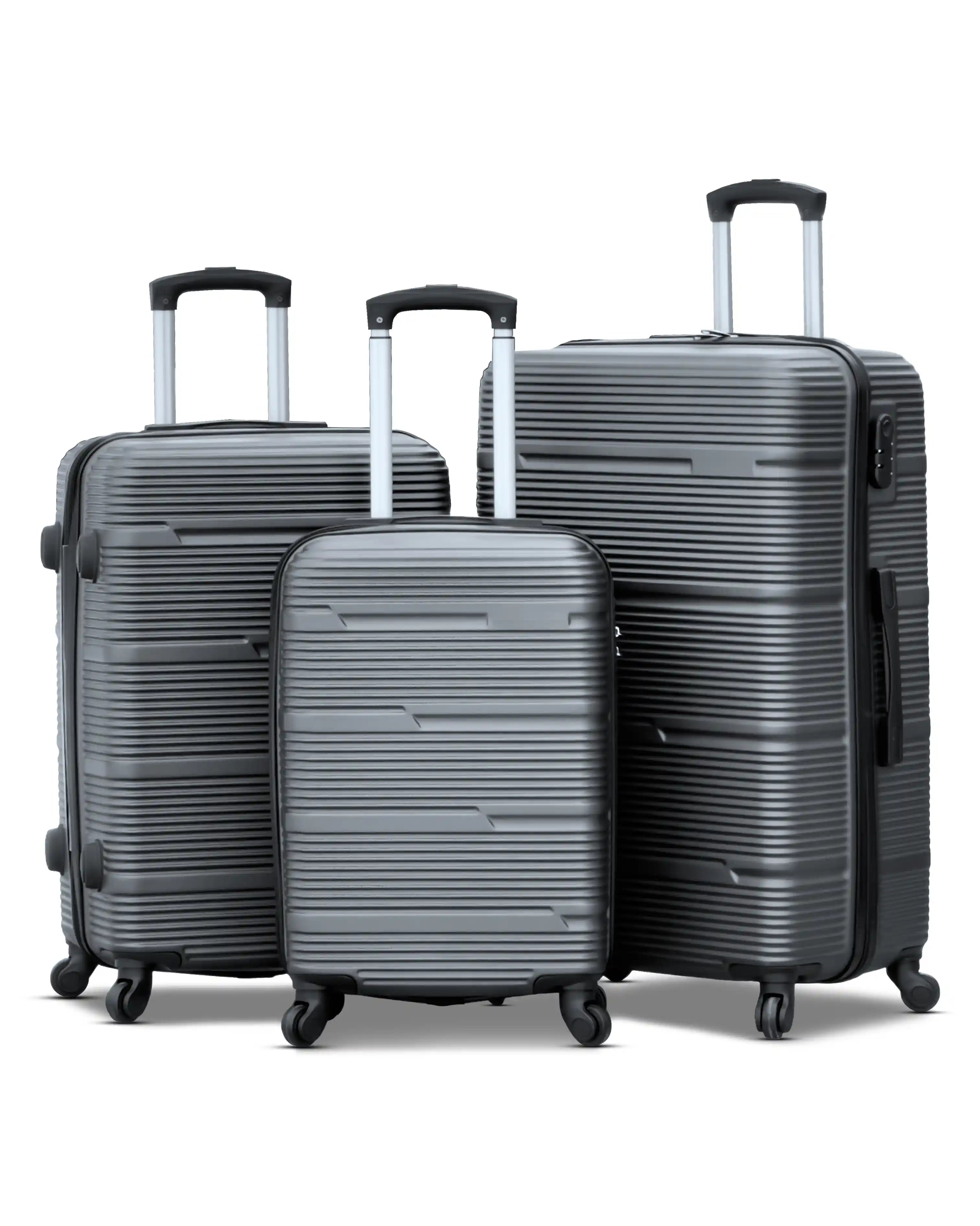 Horizon Line ABS Lightweight Luggage Bags with Double Spinner Wheels | 20, 24, 28, 32 Inches