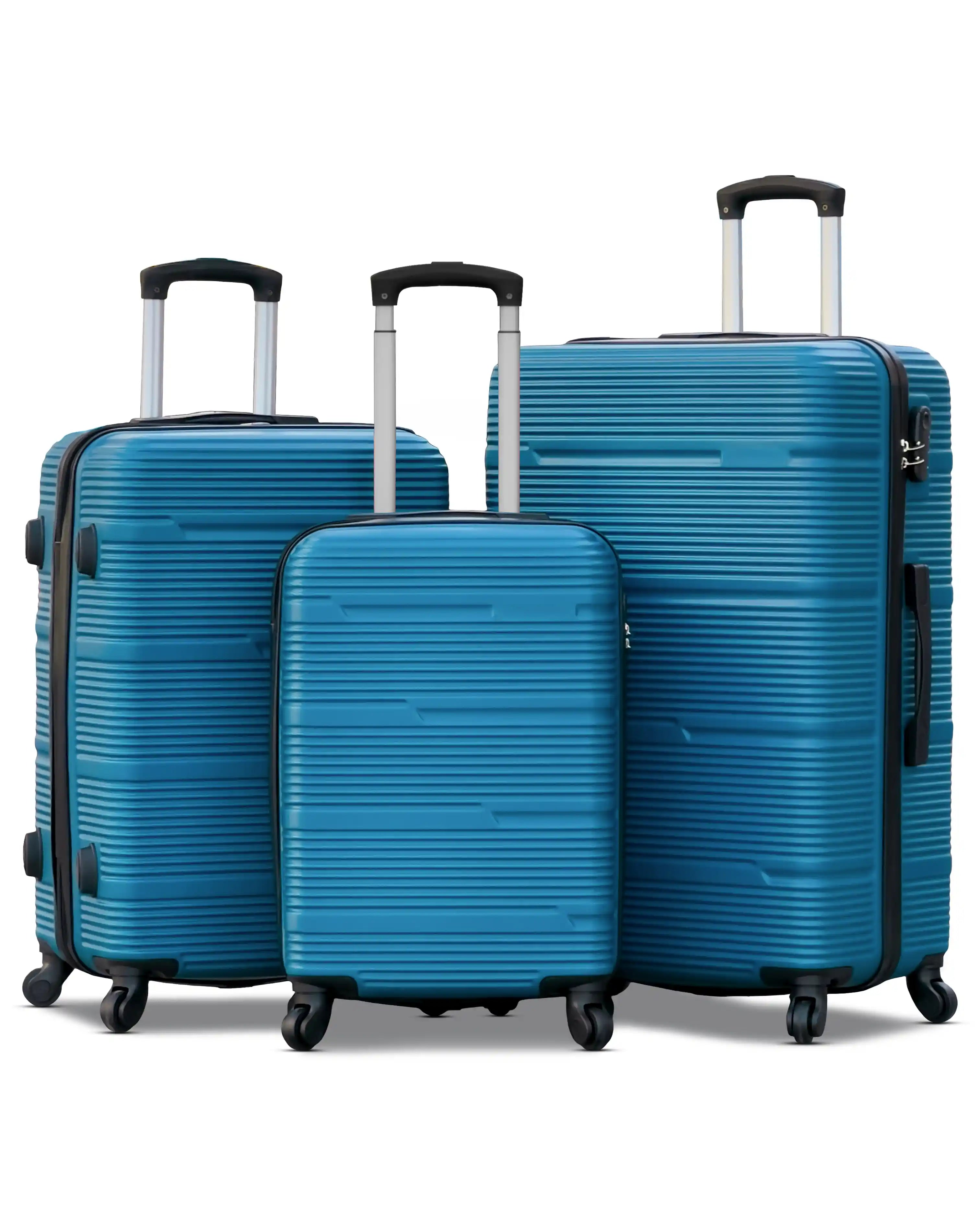 Horizon Line ABS Lightweight Luggage Bags with Double Spinner Wheels | 20, 24, 28, 32 Inches