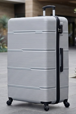 32 Inch Horizon Line ABS Lightweight Luggage Bag with Smooth Spinner Wheels