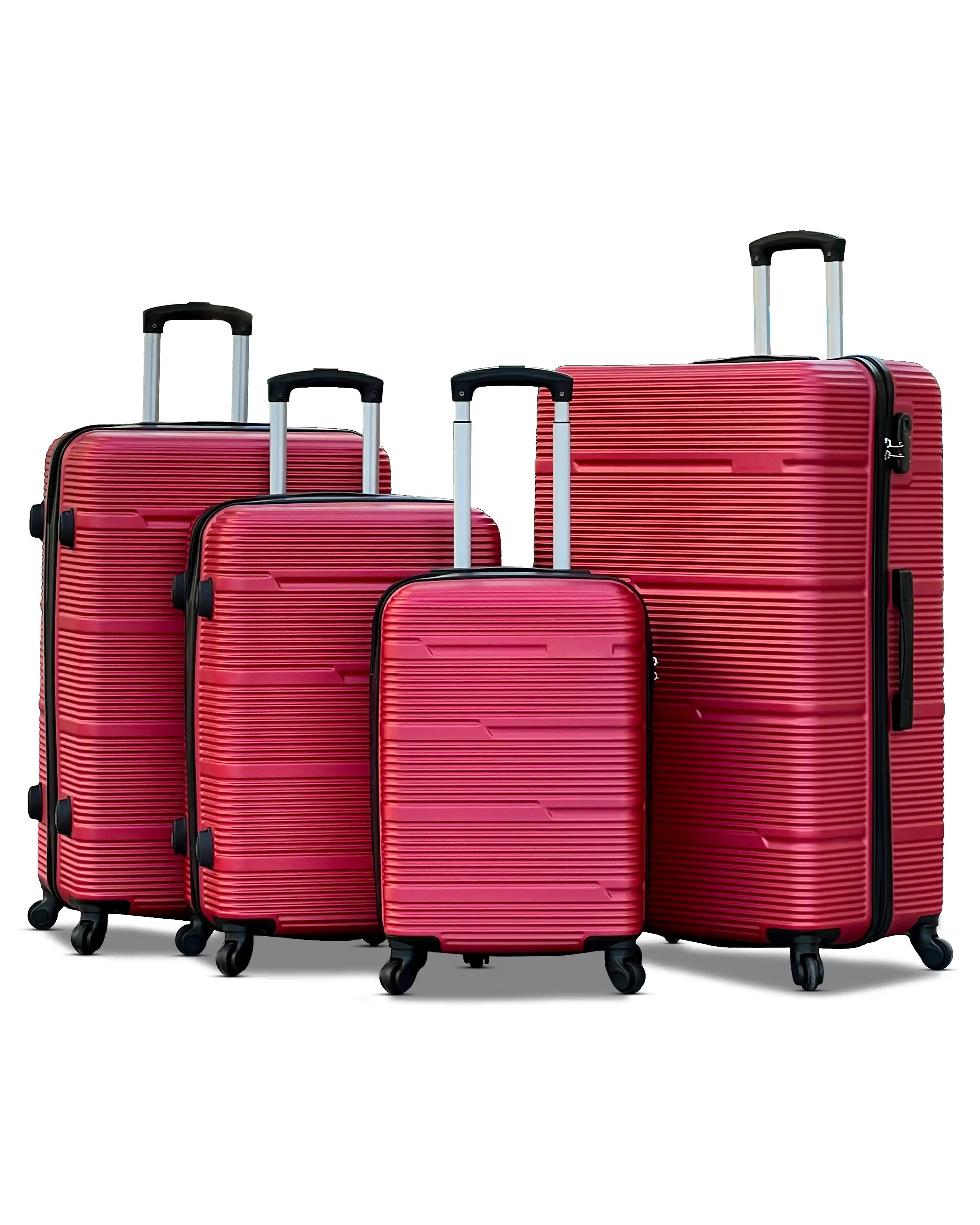 Horizon Line ABS Lightweight Luggage Bags with Double Spinner Wheels | 20, 24, 28, 32 Inches