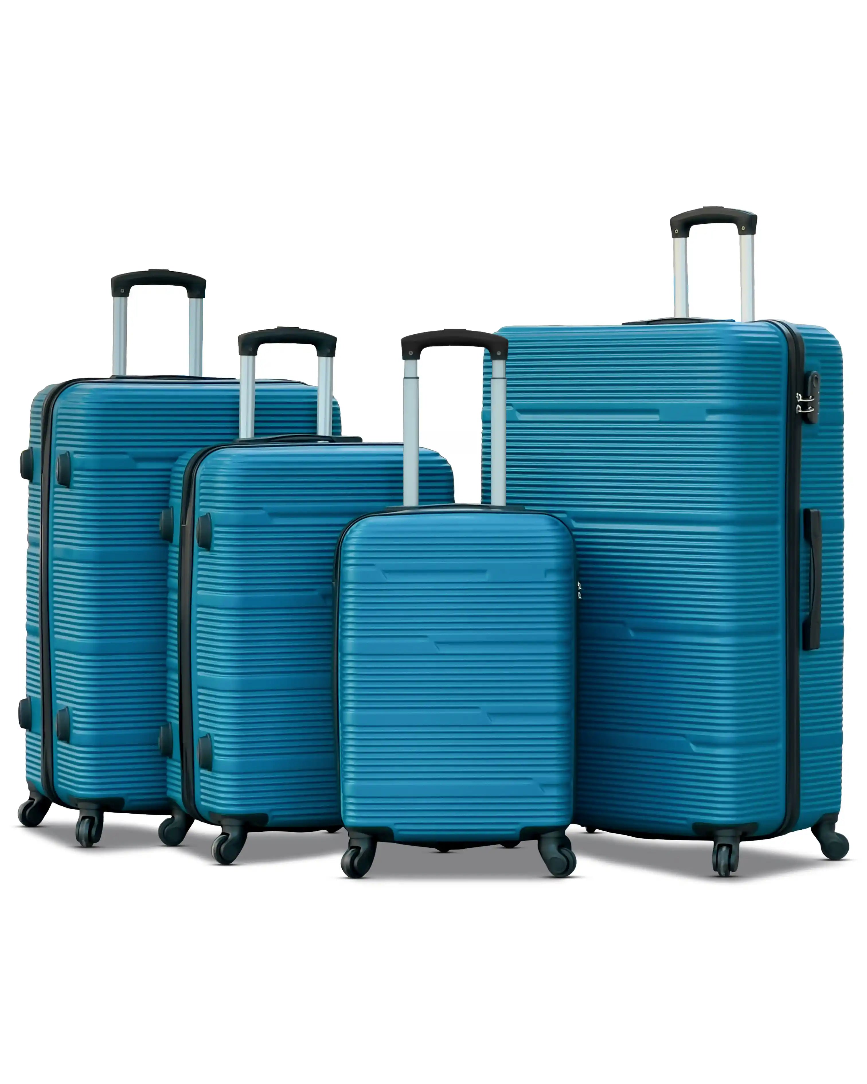 Horizon Line ABS Lightweight Luggage Bags with Double Spinner Wheels | 20, 24, 28, 32 Inches