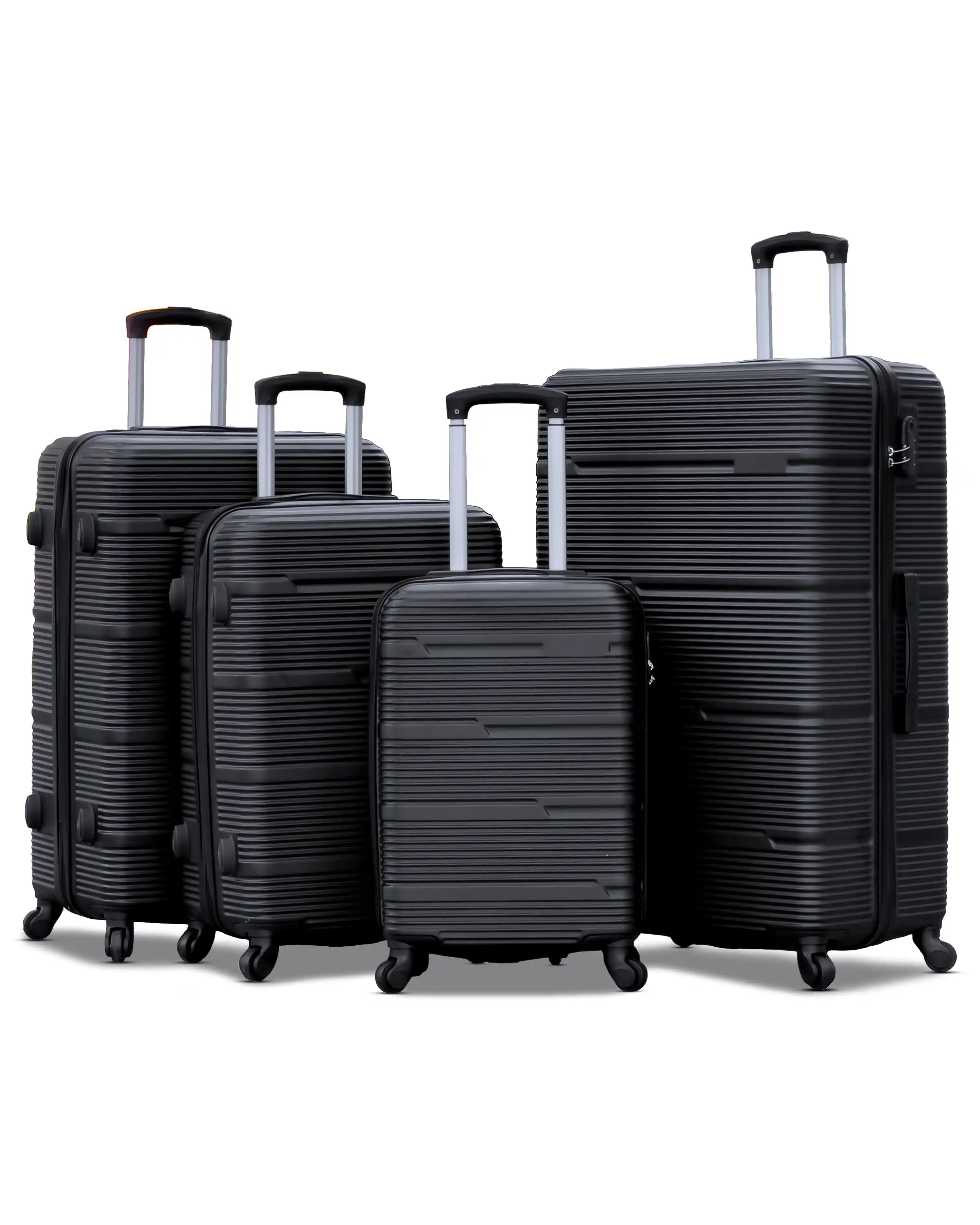 Horizon Line ABS Lightweight Luggage Bags with Double Spinner Wheels | 20, 24, 28, 32 Inches