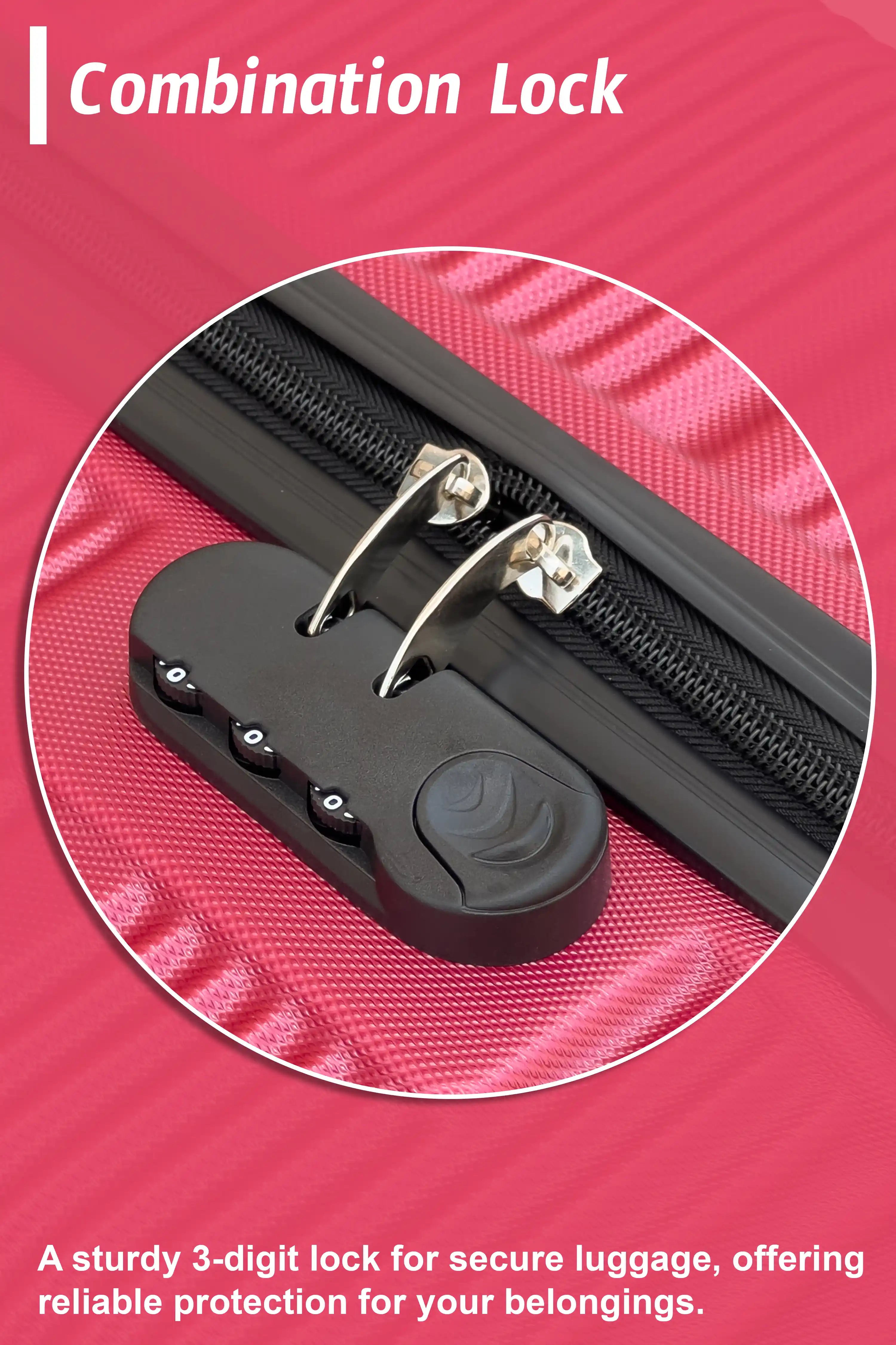 Horizon Line ABS Lightweight Luggage Bags with Double Spinner Wheels | 20, 24, 28, 32 Inches