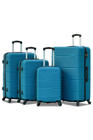 Horizon Line ABS Lightweight Luggage Bags with Double Spinner Wheels | 20, 24, 28, 32 Inches