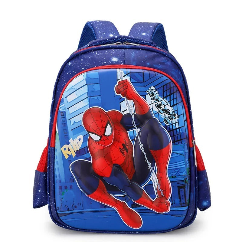 Cartoon Printed Kids School Bag | Large Capacity Waterproof Kids Backpack