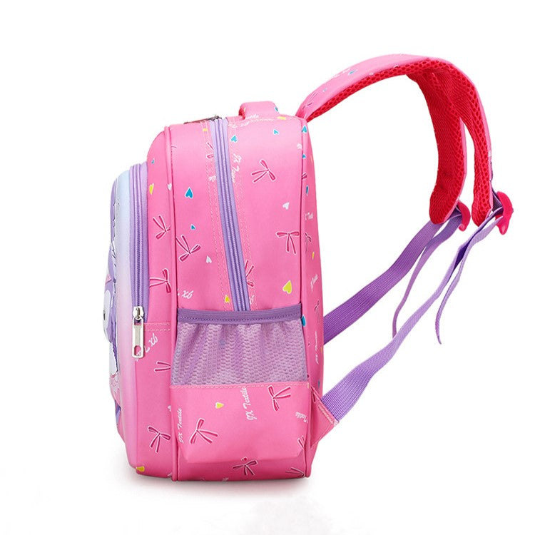 Cartoon Printed Kids School Bag | Large Capacity Waterproof Kids Backpack