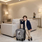 Kids Beautiful Cute Printed Lightweight Suitcase ABS Hard Shell Luggage with Smooth Rolling Spinner Wheels And Combination Lock