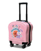 Kids Beautiful Cute Printed Lightweight Suitcase ABS Hard Shell Luggage with Smooth Rolling Spinner Wheels And Combination Lock