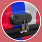 Kids Beautiful Stripe Printed Lightweight Suitcase ABS Hard Shell Luggage with combination lock