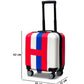 Kids Beautiful Stripe Printed Lightweight Suitcase ABS Hard Shell Luggage with dimenion
