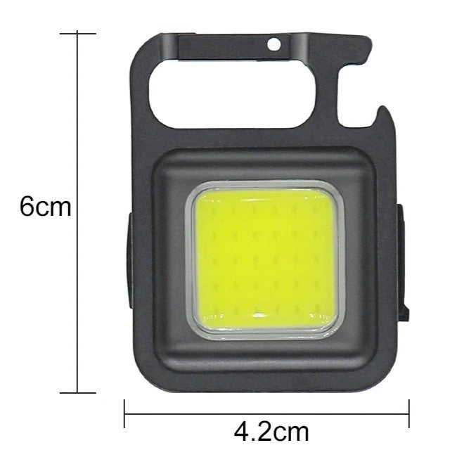 Mini USB Rechargeable Keychain LED Light | Adventure COB Light