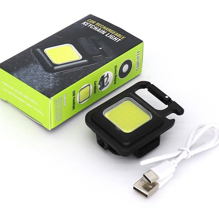 Mini USB Rechargeable Keychain LED Light | Adventure COB Light