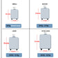 luggage size parameter of different size luggages zaappy uae