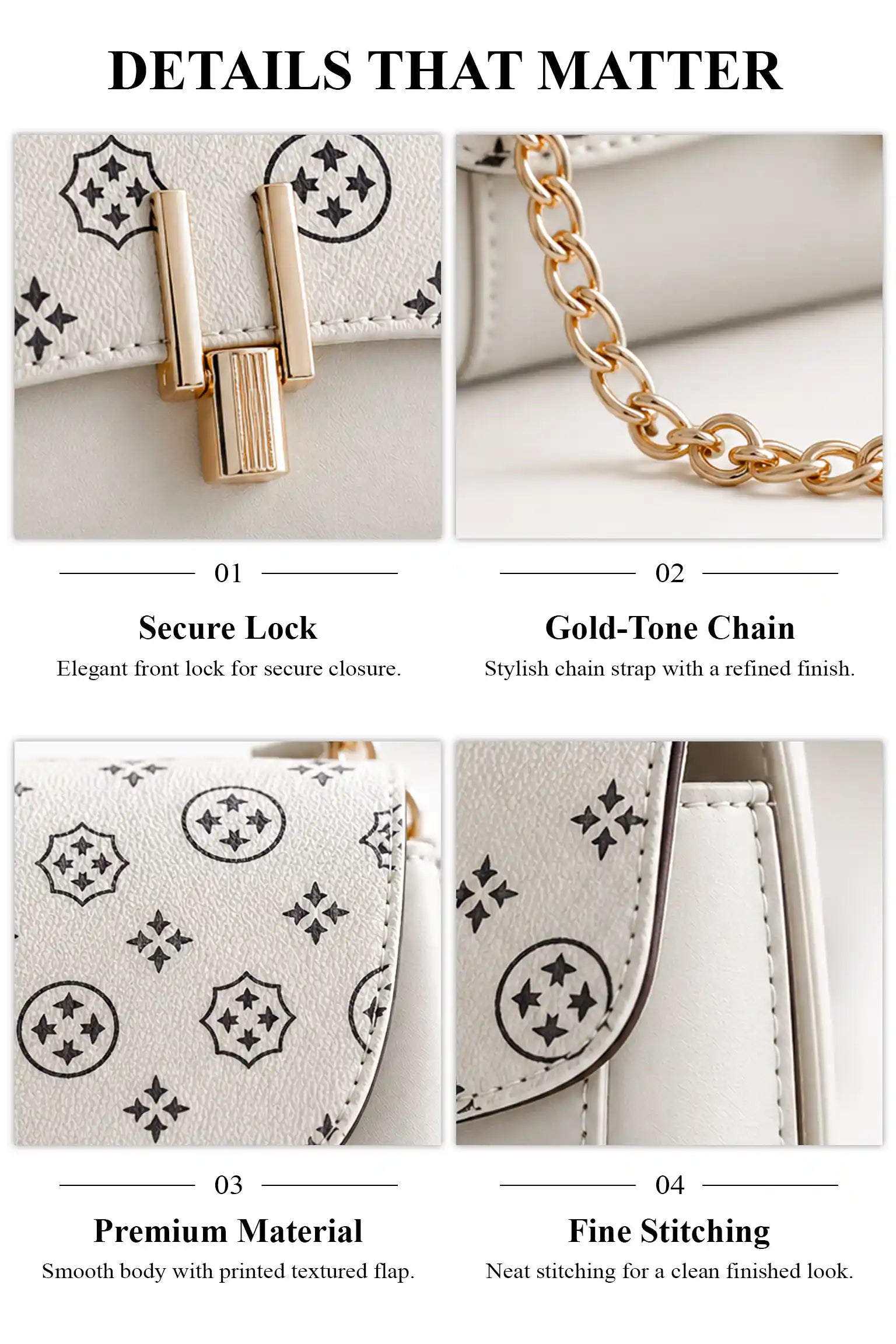 Luxury Crossbody Shoulder Bags for Women | Elegant Emblems Crossbody with Mini Wallet