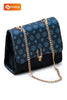 Luxury Crossbody Shoulder Bags for Women | Elegant Emblems Crossbody with Mini Wallet