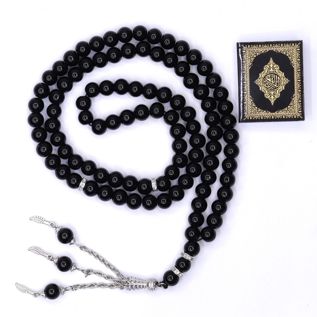 Large Natural Pearl Stone Tasbeeh Misbaha Prayer 99 Beads