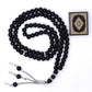 Large Natural Pearl Stone Tasbeeh Misbaha Prayer 99 Beads Zaappy