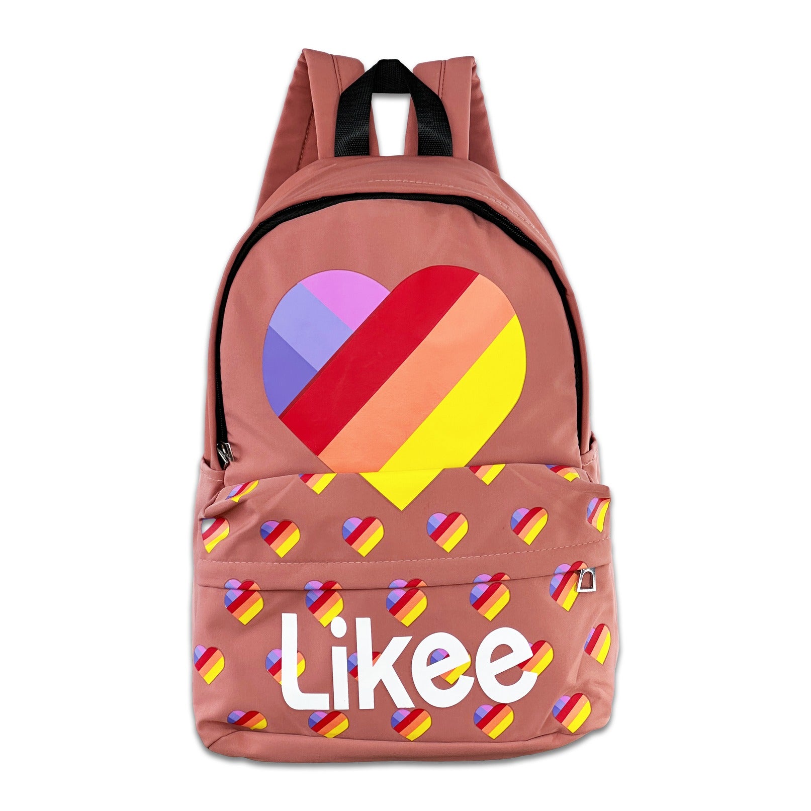 Large Capacity Colourful Love Printed Likee Kids Backpack