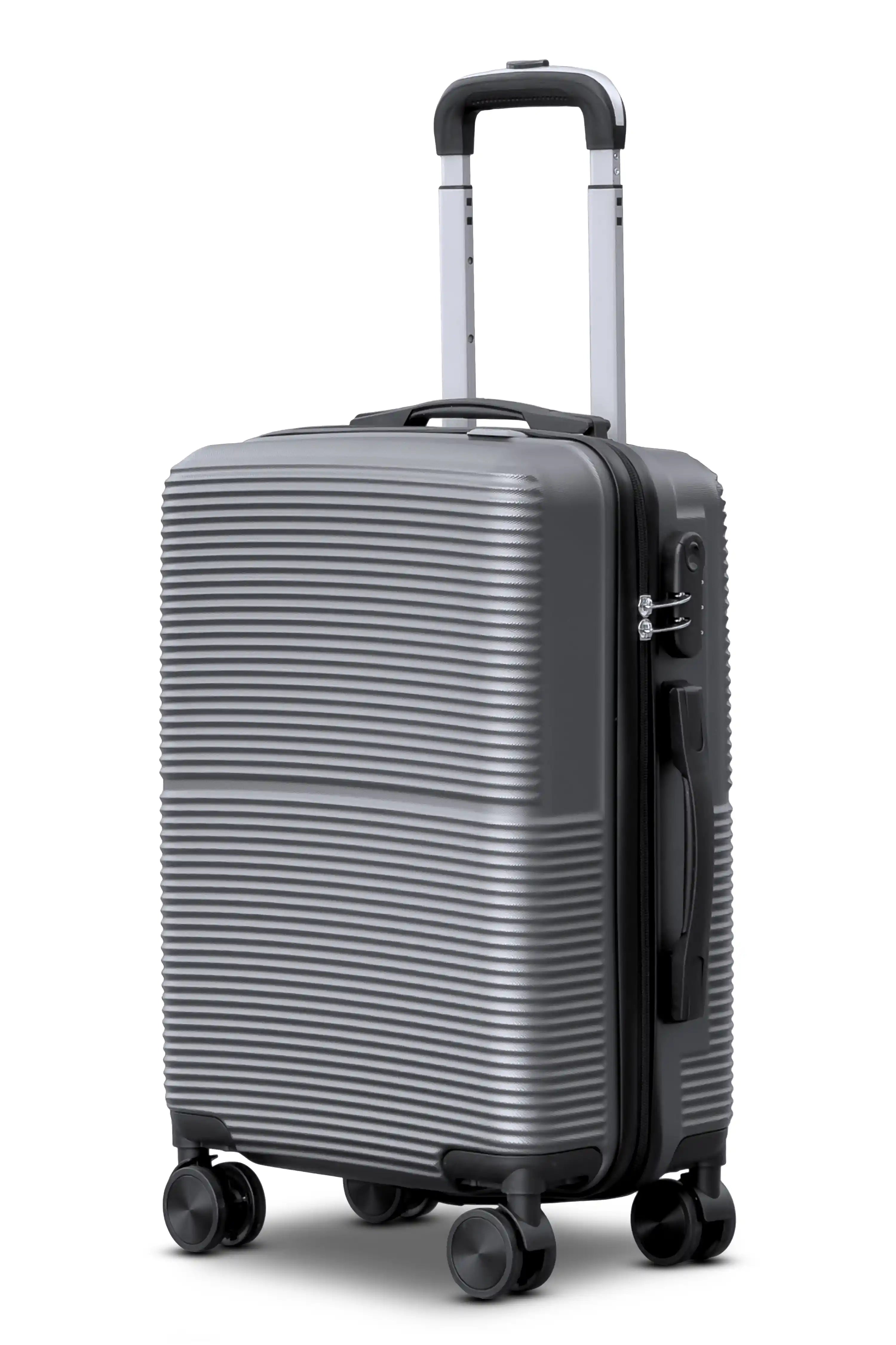 Line K3 Lightweight 20-Inch ABS Hard Shell Cabin Luggage with Spinner Wheels