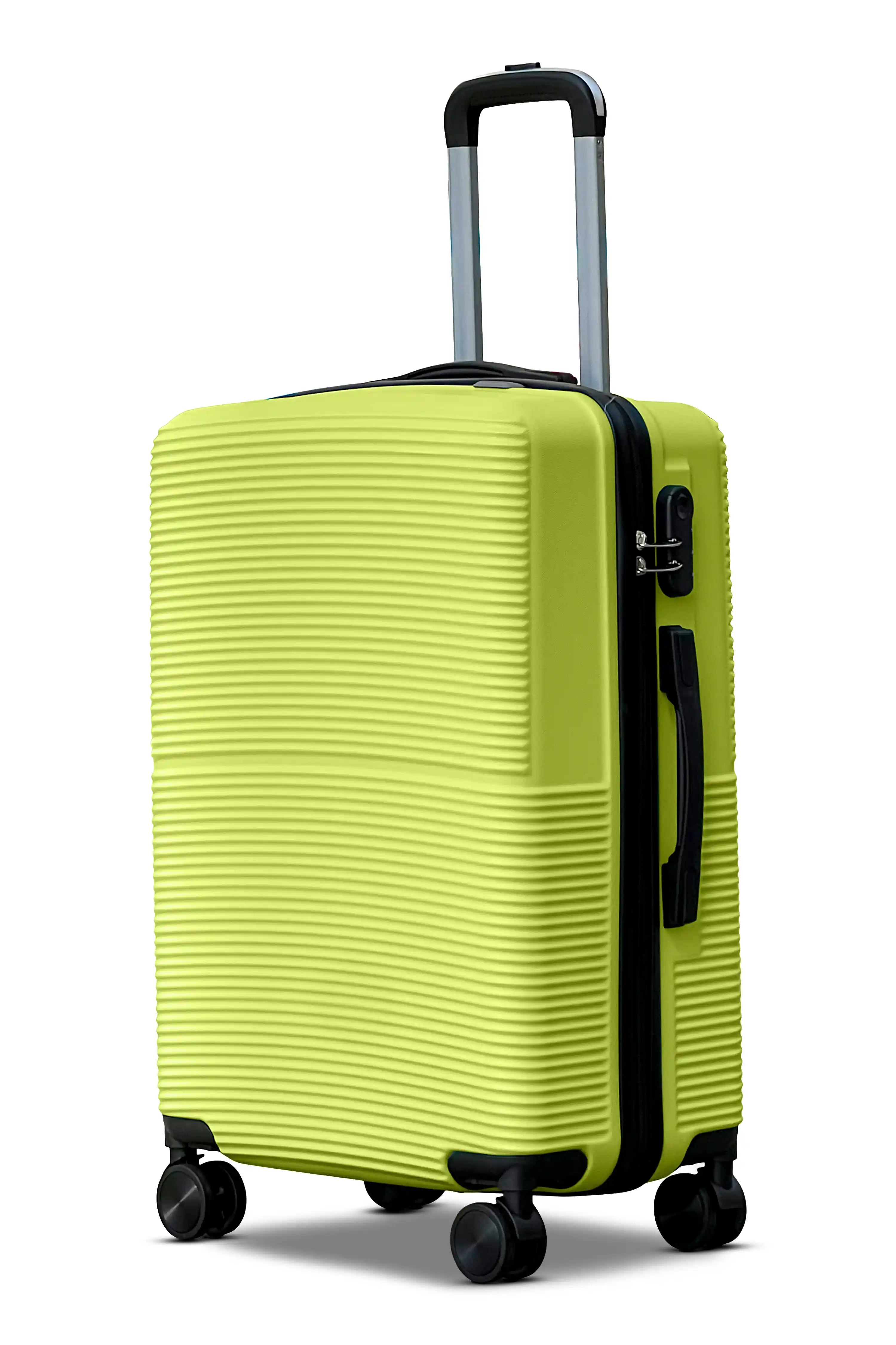 Line K3 Lightweight ABS 24 Inch Medium Size Luggage with Spinner Wheels