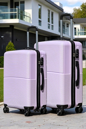 Line K3 Lightweight ABS Hard Shell Luggage 2 Pcs Set | 20 & 28 Inches Spinner Suitcases