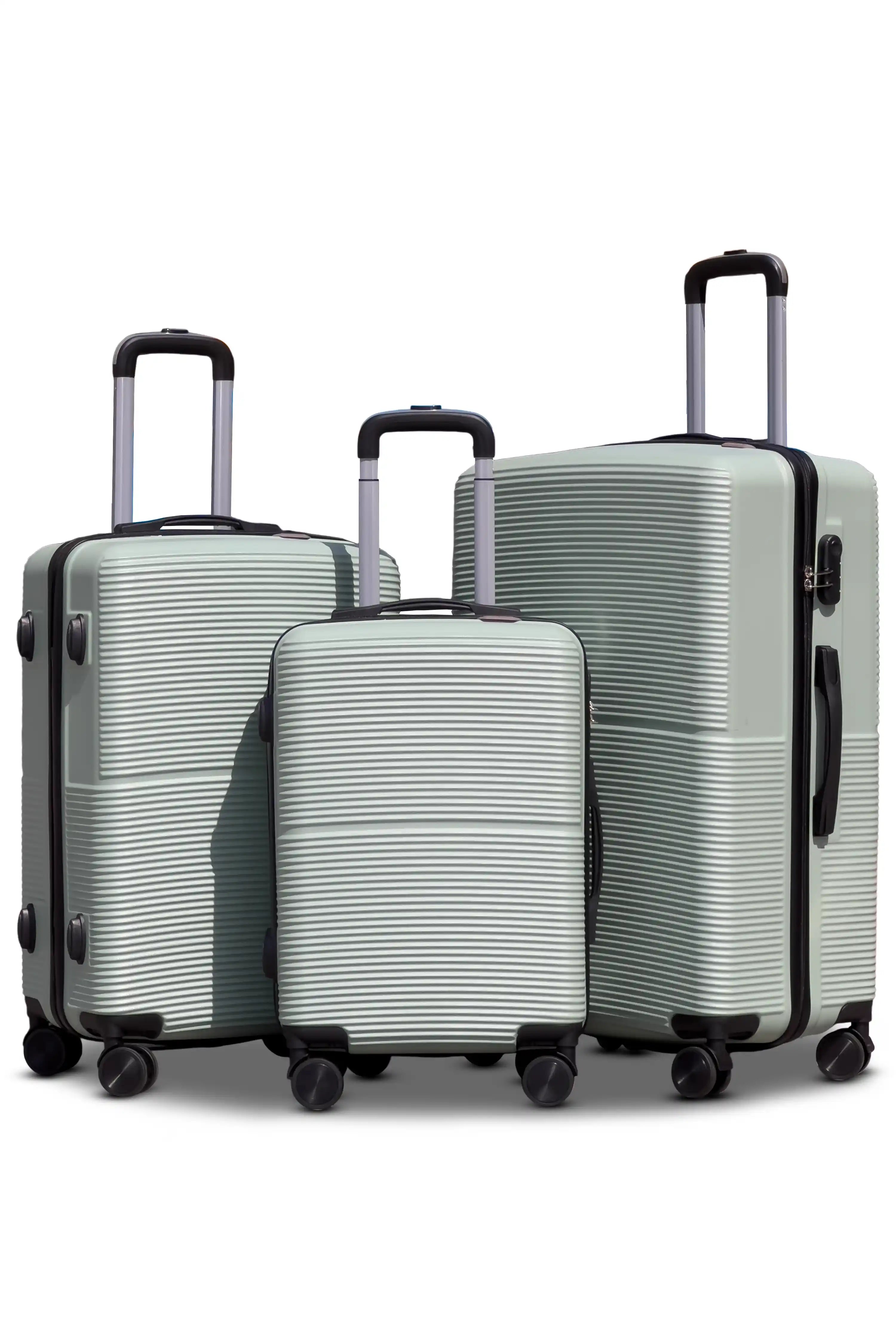 Line K3 Lightweight ABS Hard Shell Luggage Set with Spinner Wheels | 20, 24, 28 Inches