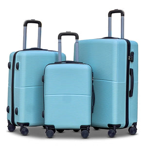 Line K3 Lightweight ABS Hard Shell Luggage Set with Spinner Wheels | 20, 24, 28 Inches