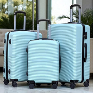 Line K3 Lightweight ABS Hard Shell Luggage Set with Spinner Wheels | 20, 24, 28 Inches