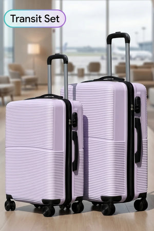 Line K3 Lightweight ABS Hard Shell Luggage 2 Pcs Set | 20 & 28 Inches Spinner Suitcases