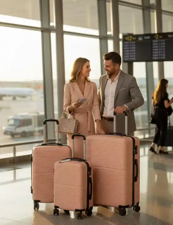 Line K3 Lightweight ABS Hard Shell Luggage Set with Spinner Wheels | 20, 24, 28 Inches