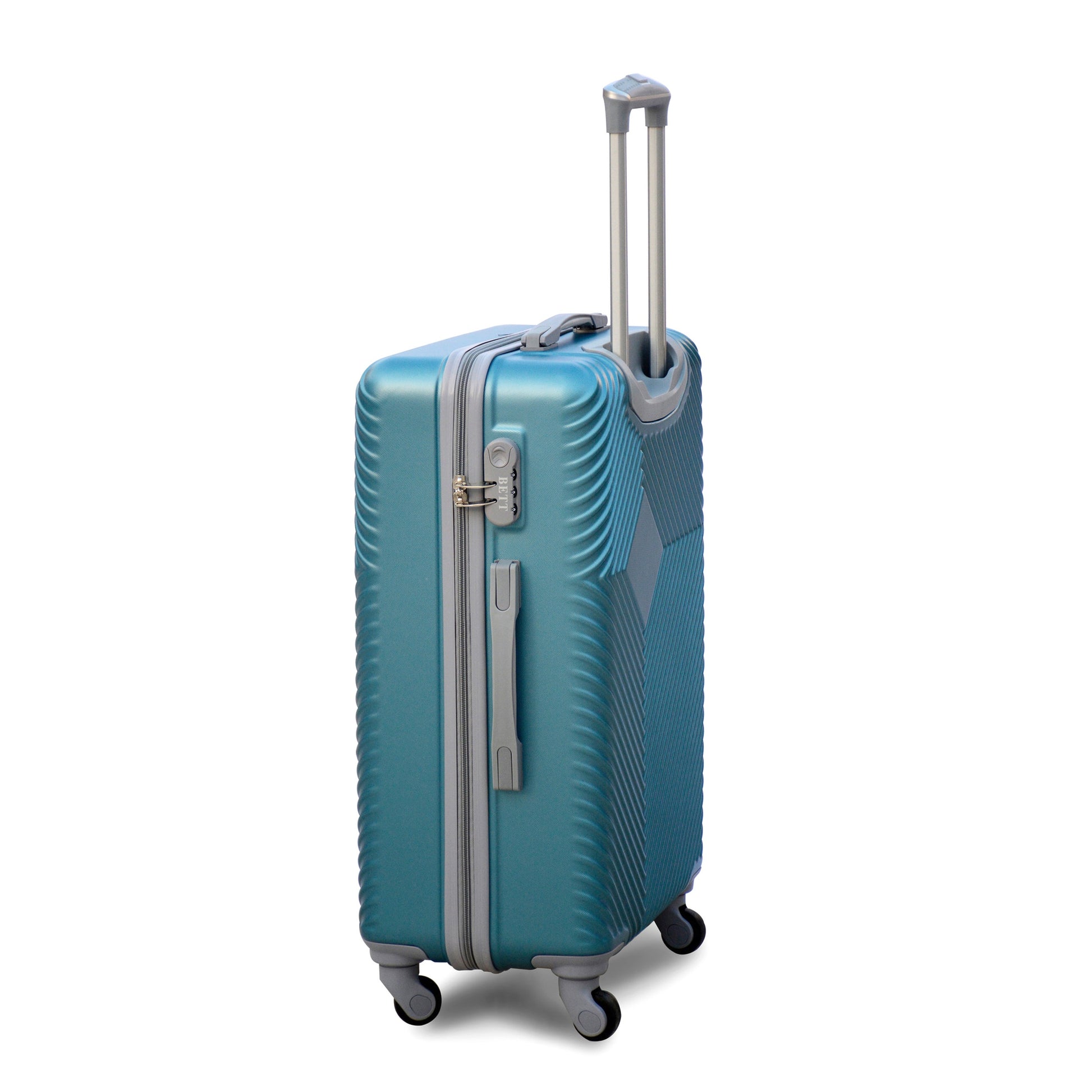 3 Pcs Full Set SI ABS BLue Colour Lightweight Hard Case Luggage 20" 24" 28 Inch zaappy uae